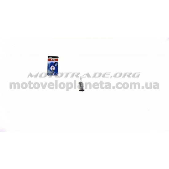 Лампа BA20D (2 уса)   12V 18W/18W   (хамелеон розовый)   YWL, шт