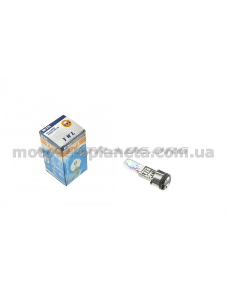 Лампа BA20D (2 уса)   12V 35W/35W   (хамелеон радужный)   YWL, шт