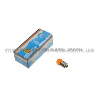 Лампа G18 (поворот, габарит)   12V 5W   (двухконтактная, красная)   YWL, шт
