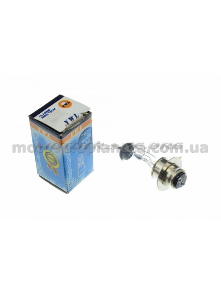 Лампа P15D-25-1 (1 ус)   12V 18W/18W   (белая)   (B-head)   YWL    (mod:A), шт