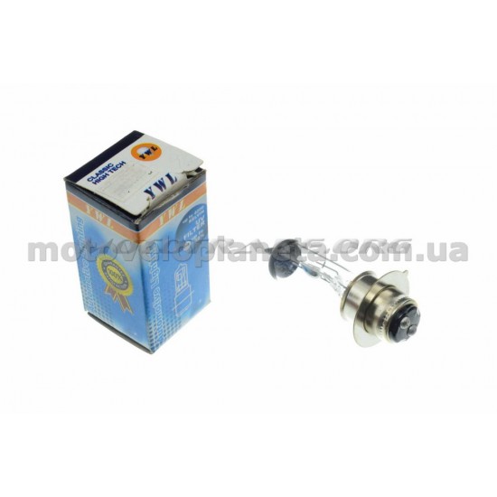 Лампа P15D-25-1 (1 ус)   12V 18W/18W   (белая)   (B-head)   YWL    (mod:A), шт