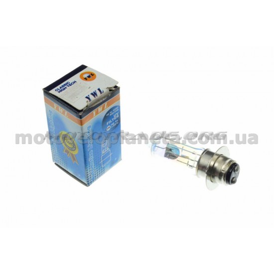 Лампа P15D-25-1 (1 ус)   12V 35W/35W   (хамелеон радужный)   YWL, шт
