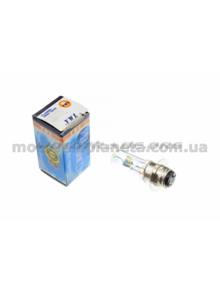 Лампа P15D-25-1 (1 ус)   12V 35W/35W   (хамелеон розовая)   YWL, шт