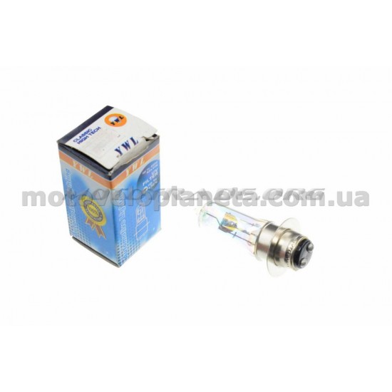 Лампа P15D-25-1 (1 ус)   12V 35W/35W   (хамелеон розовая)   YWL, шт