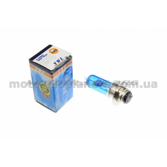 Лампа P15D-25-1 (1 ус)   12V 50W/50W   (супер белая)   YWL, шт