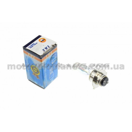 Лампа P15D-25-3 (3 уса)   12V 35W/35W   (хамелеон радужный)   YWL, шт