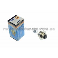 Лампа P15D-25-3 (3 уса)   12V 50W/50W   (белая)   YWL, шт