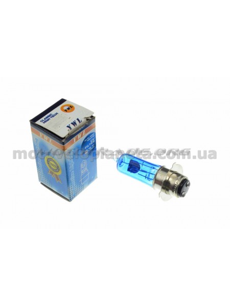 Лампа P15D-25-3 (3 уса)   12V 50W/50W   (супер белая)   YWL, шт
