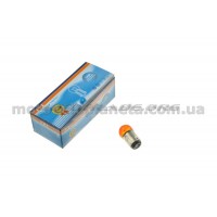 Лампа S25 (двухконтактная)   12V 10W/5W   (стоп, габарит)   (красная)   YWL, шт