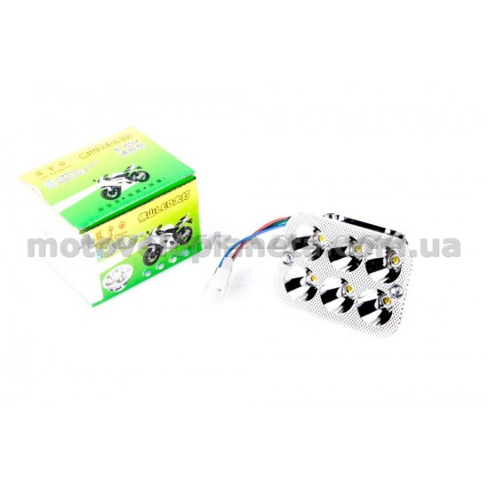 Модуль светодиодный   (12W, 5 диодов, RGB-подсветка, 90*66mm)   YWL, шт