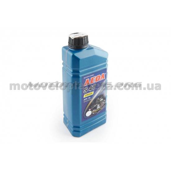 Масло   4T, 1л   (SAE 10W-40, полусинтетика)   ЛЕОЛ, шт