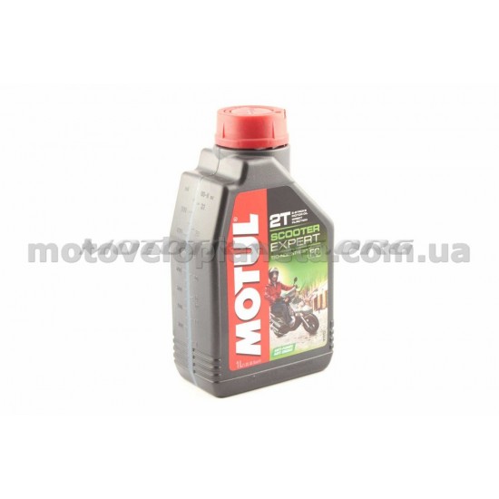 Масло   2T, 1л   (полусинтетика, Scooter Expert, API TC)   MOTUL   (#105880), шт