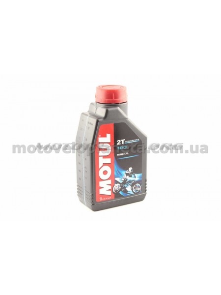 Масло   2T, 1л   (минеральное, 100, API TC)   MOTUL   (#104024), шт