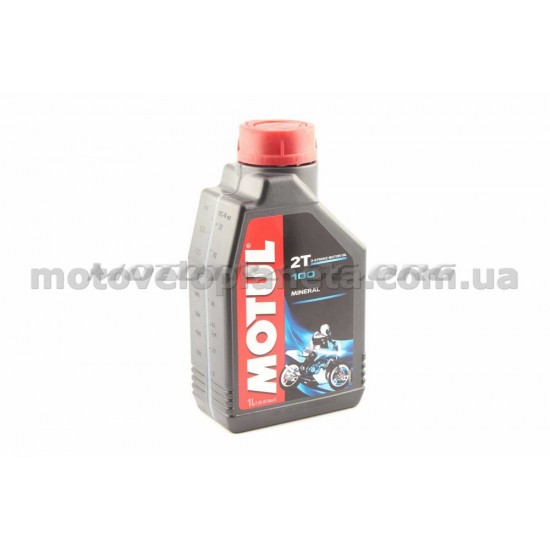 Масло   2T, 1л   (минеральное, 100, API TC)   MOTUL   (#104024), шт