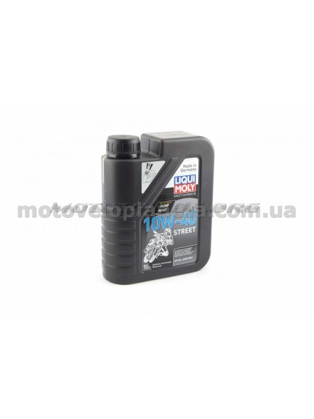 Масло   4T, 1л   (полусинтетика, 10W-40, STREET)   LIQUI MOLY   #7609, шт