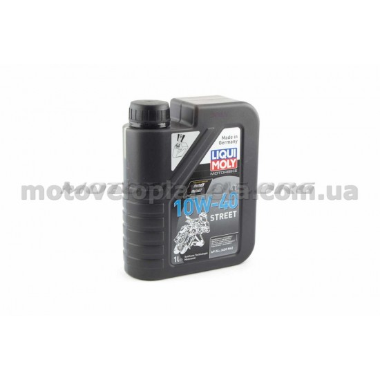 Масло   4T, 1л   (полусинтетика, 10W-40, STREET)   LIQUI MOLY   #7609, шт
