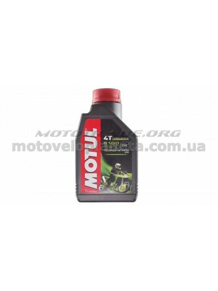 Масло   4T, 1л   (полусинтетика, 15W-50, 5100, API SL/SJ/SH/SG)   MOTUL   (#104080), шт