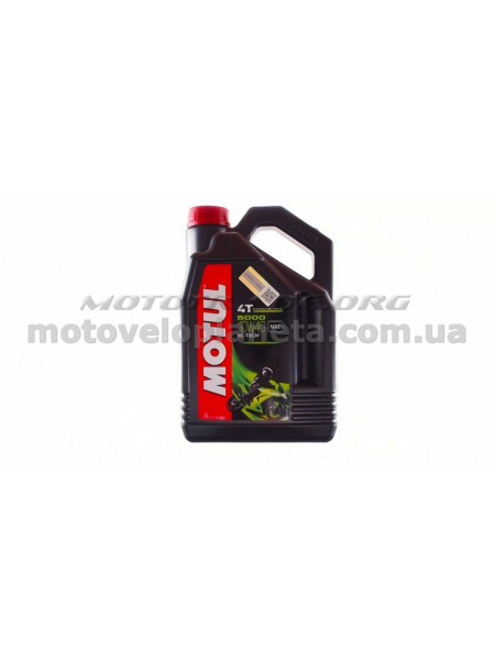 Масло   4T, 4л   (полусинтетика, 10W-40, 5000, API SJ/SH/SG)   MOTUL   (#104056), шт