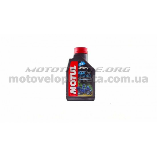 Масло   4T, 1л   (минеральное, 10W-40, ATV-UTV, API SL/SJ)   MOTUL   (#105878), шт