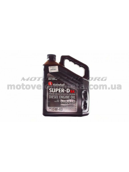Масло   4T   3.785л.   (синтетика, SAE 15W40. SUPER-DXA)   KENDALL   (#MSU), шт