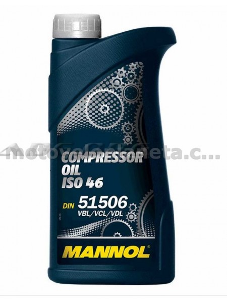 Масло   1л   (компрессионное, Compressor Oil ISO 46)   MANNOL, шт