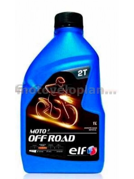 Масло   2T, 1л   (полусинтетика, 2-Takt OFF ROAD, API TC)   ELF   (#GPL), шт