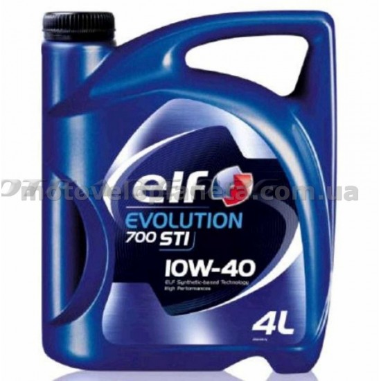 Масло   автомобильное, 4л   (SAE 10W-40, полусинтетика) (EVOLUTION, 700 STI)   ELF   (#GPL), шт