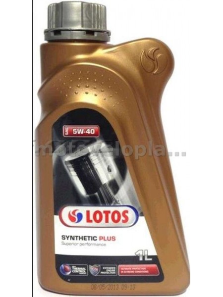 Масло   автомобильное, 1л   (SAE 5W-40, синтетика) (Synthetic Plus)   LOTOS   (#GPL), шт