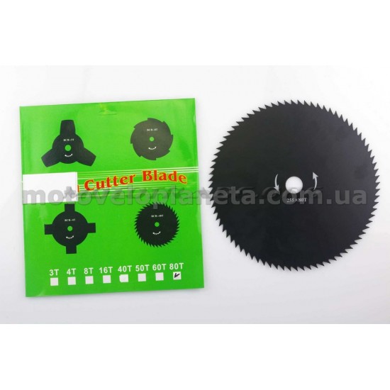 Нож мотокосы   80T   (Ø254/25.4 mm)   BEST, шт