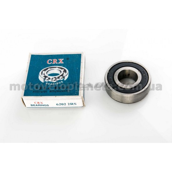 Подшипник коленвала мотокоса   6202-2RS   15*35*11   (1E40F)   BEST, шт