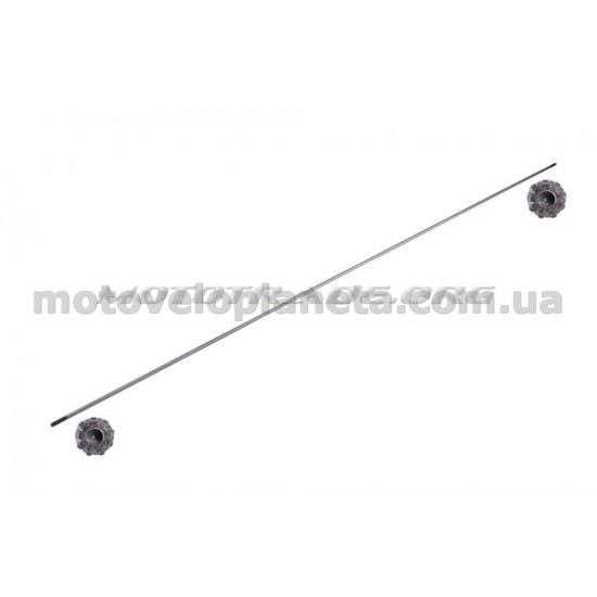 Штанга мотокосы   9x9T   d-8mm   BEST, шт