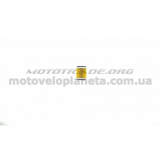 Фильтр масляный   для Yamaha, Racing Motorcycle, ATV   (Ø38, h-45) (HF 142, KY-A-107), шт