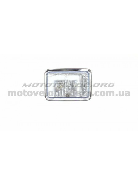 Фара (в сборе)   4T CB125, CG125   (двойная)   (синяя)   EVO, шт