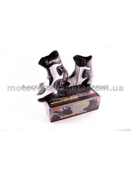 Ботинки PROBIKER (mod:A004, size:42, белые), пара Ботинки PROBIKER (mod:A004, size:42, белые), пара