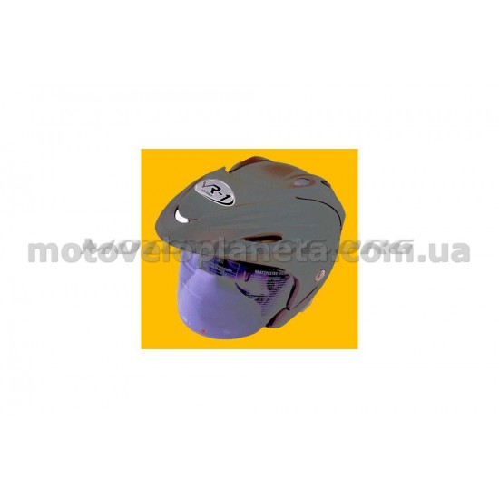 Шлем открытый   (mod:370) (size:M, серый)   (Тайвань)   VR-1   (#VL), шт