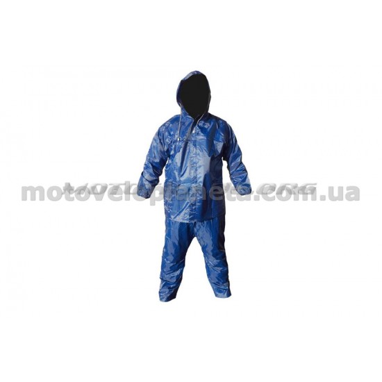 Костюм дождевик для езды на скутере   (синий, xxl)   Q, шт