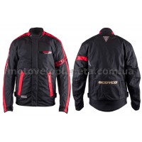 Мотокуртка   SCOYCO   (текстиль) (size:XL, черно-красная, mod:JK34), шт