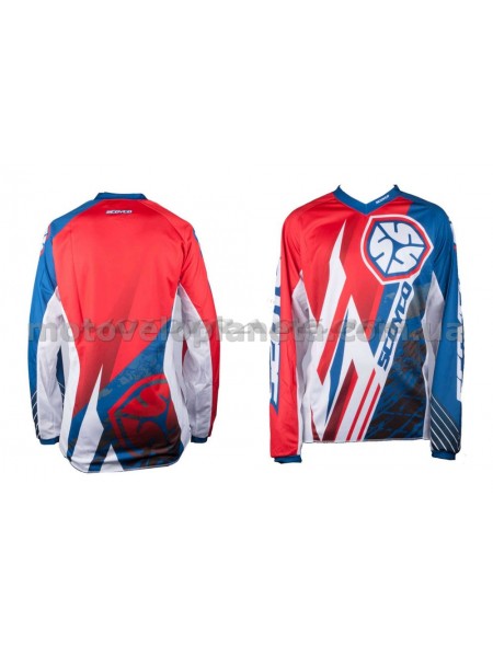Футболка (size:XL, 100% хлопок) (мото-кроссовая) SCOYCO, шт Футболка (size:XL, 100% хлопок) (мото-кроссовая) SCOYCO, шт