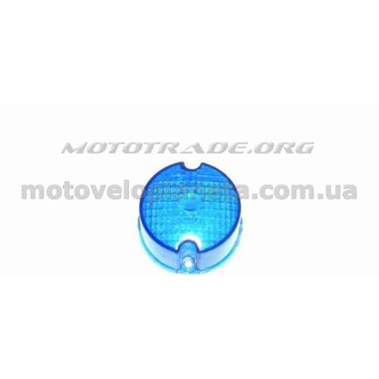 Стекло поворота   ЯВА 350   (синее)   DVK, шт