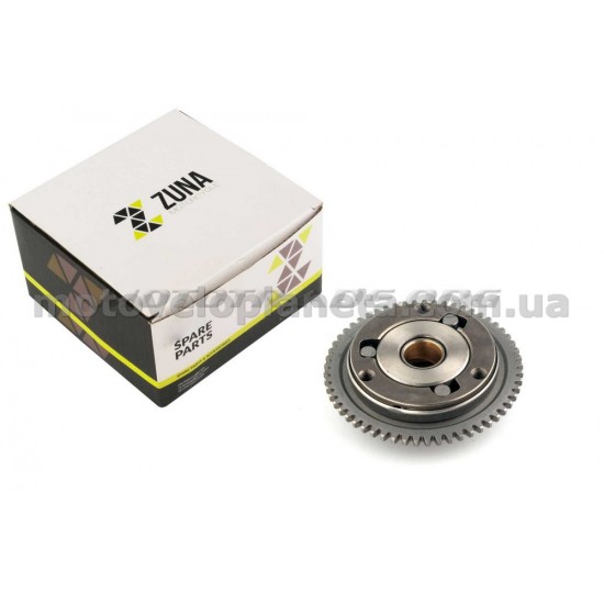 Маховик (обгонная муфта)   4T CB/CG 125/150   ZUNA, шт