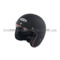 Шлем открытый   (mod:FX-510) (size:L, черный, матовый)   FGN, шт