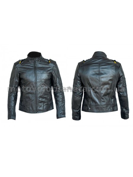 Мотокуртка (кожа) (черная size XL), шт Мотокуртка (кожа) (черная size XL), шт