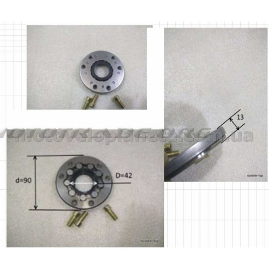 Маховик (обгонная муфта)   4T CB250   (169FMM)   SUNY, шт