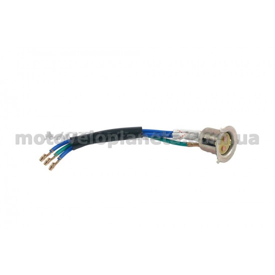 Патрон фары   P15D-25-3   (3 уса)   (mod:1)   FLASH-249, шт