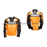 Мотокуртка   YMH   (кожзам) (size:XL, оранжевая), шт