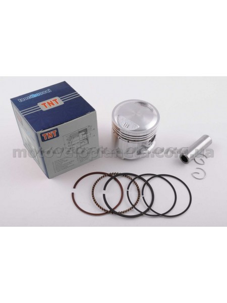 Поршень 4T CB/CG Ø57,25mm, p-15 (125/140cc 0,75) TNT, компл. Поршень 4T CB/CG Ø57,25mm, p-15 (125/140cc 0,75) TNT, компл.