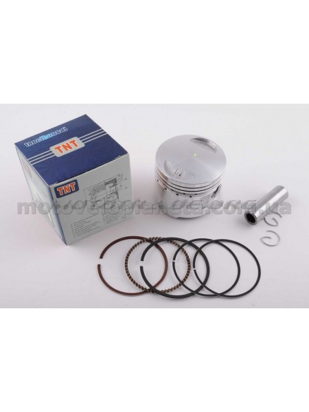 Поршень 4T CB/CG Ø62,00mm, p-15 (150/175cc STD: 162FMJ, 162FMK) TNT_, компл. Поршень 4T CB/CG Ø62,00mm, p-15 (150/175cc STD: 162FMJ, 162FMK) TNT_, компл.