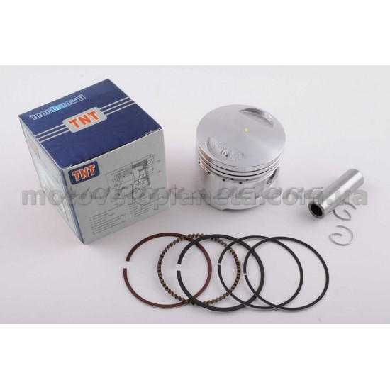 Поршень   4T CB/CG   Ø62,00mm, p-15   (150/175cc STD:  162FMJ, 162FMK)   TNT_, компл.