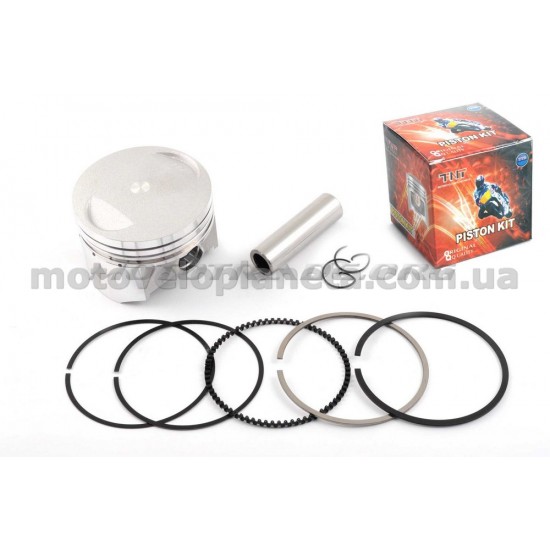 Поршень   4T CB/CG   Ø64,00mm, p-15   (150/200cc 0,50:  163FML)   RED, компл.