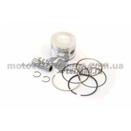 Поршень   4T CB/CG   Ø54,00mm   (125/140cc STD)   (TTR, Spark R5)   KOMATCU, компл.